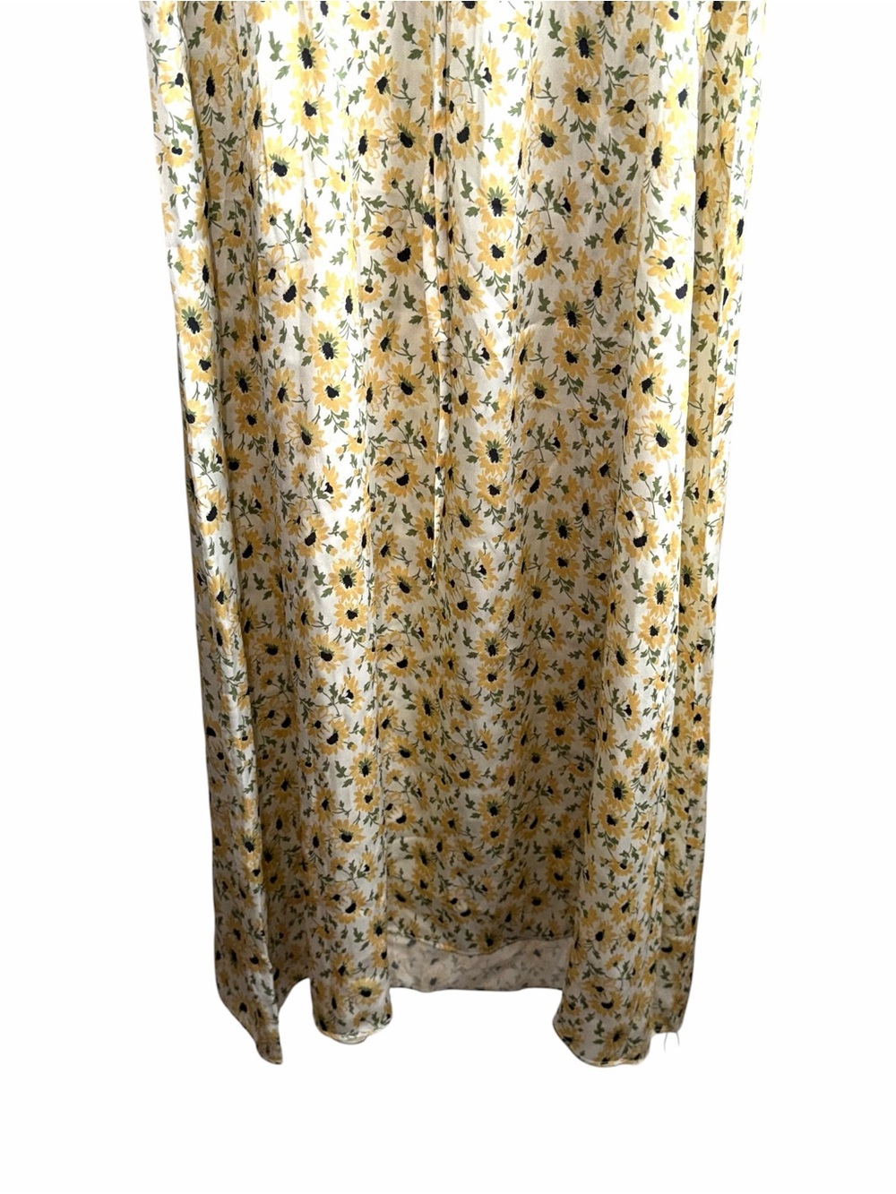 NWT Christy Dawn Esmeralda Dress Sunflower Sunshine Size Large New Silk Lace - Picture 6 of 12